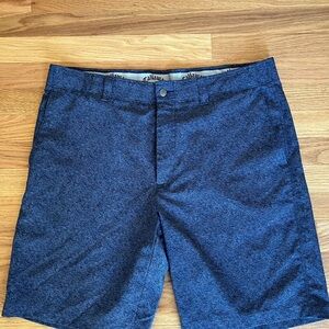 Callaway Men's Navy Flat Front Shorts Size 36